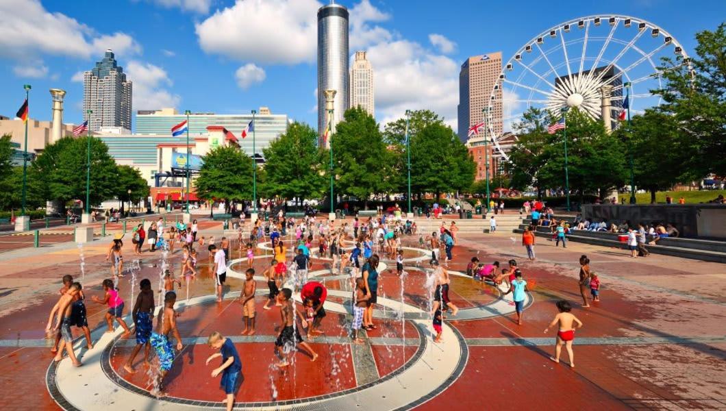 Impressive Mid-Downtown Residence Heart Of Peidmont Park Atlanta Eksteriør billede