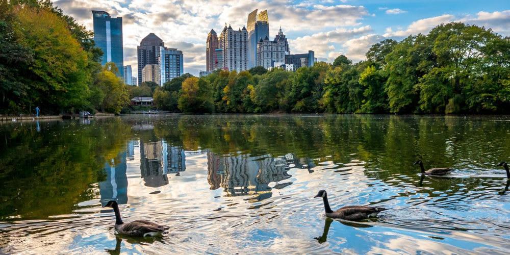 Impressive Mid-Downtown Residence Heart Of Peidmont Park Atlanta Eksteriør billede
