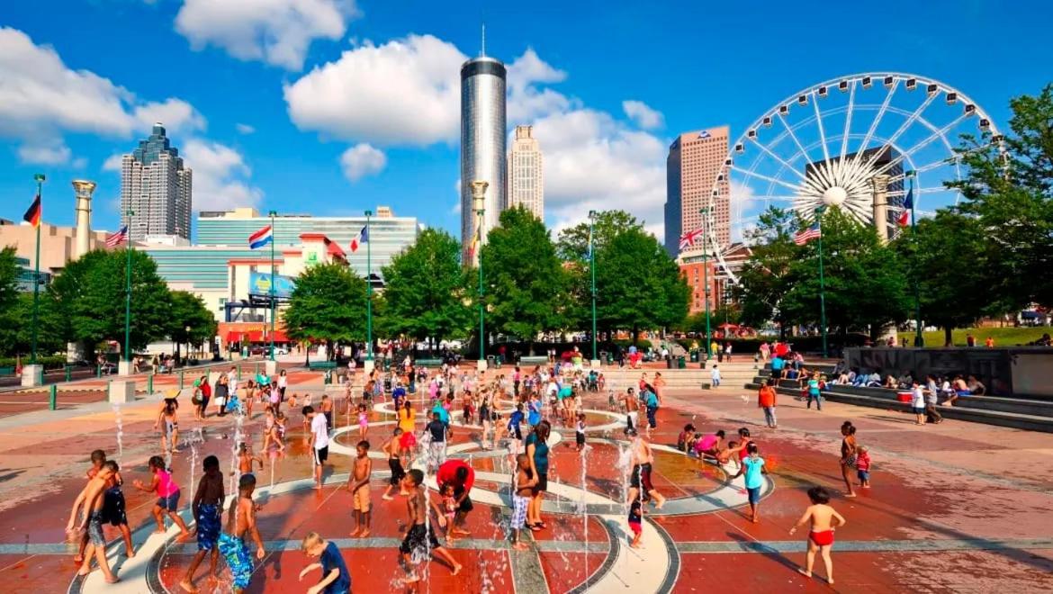 Impressive Mid-Downtown Residence Heart Of Peidmont Park Atlanta Eksteriør billede